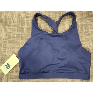 Sports Bra, Size XS, Xtra Small, All In Motion, Dark Grey, Simplicity Twist Bra